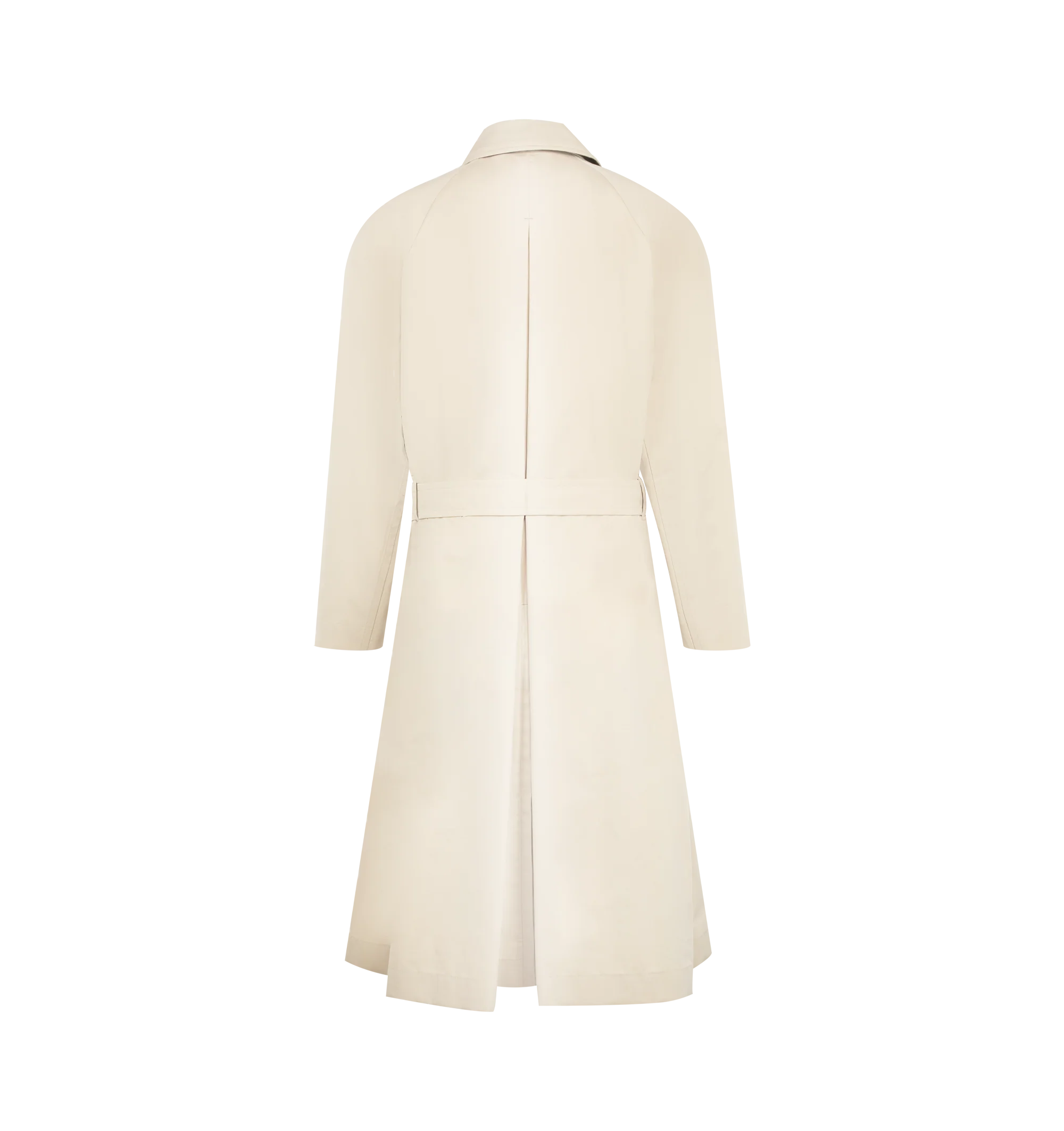 BELTED COTTON & SILK TRENCH COAT (MENS) - Image 2