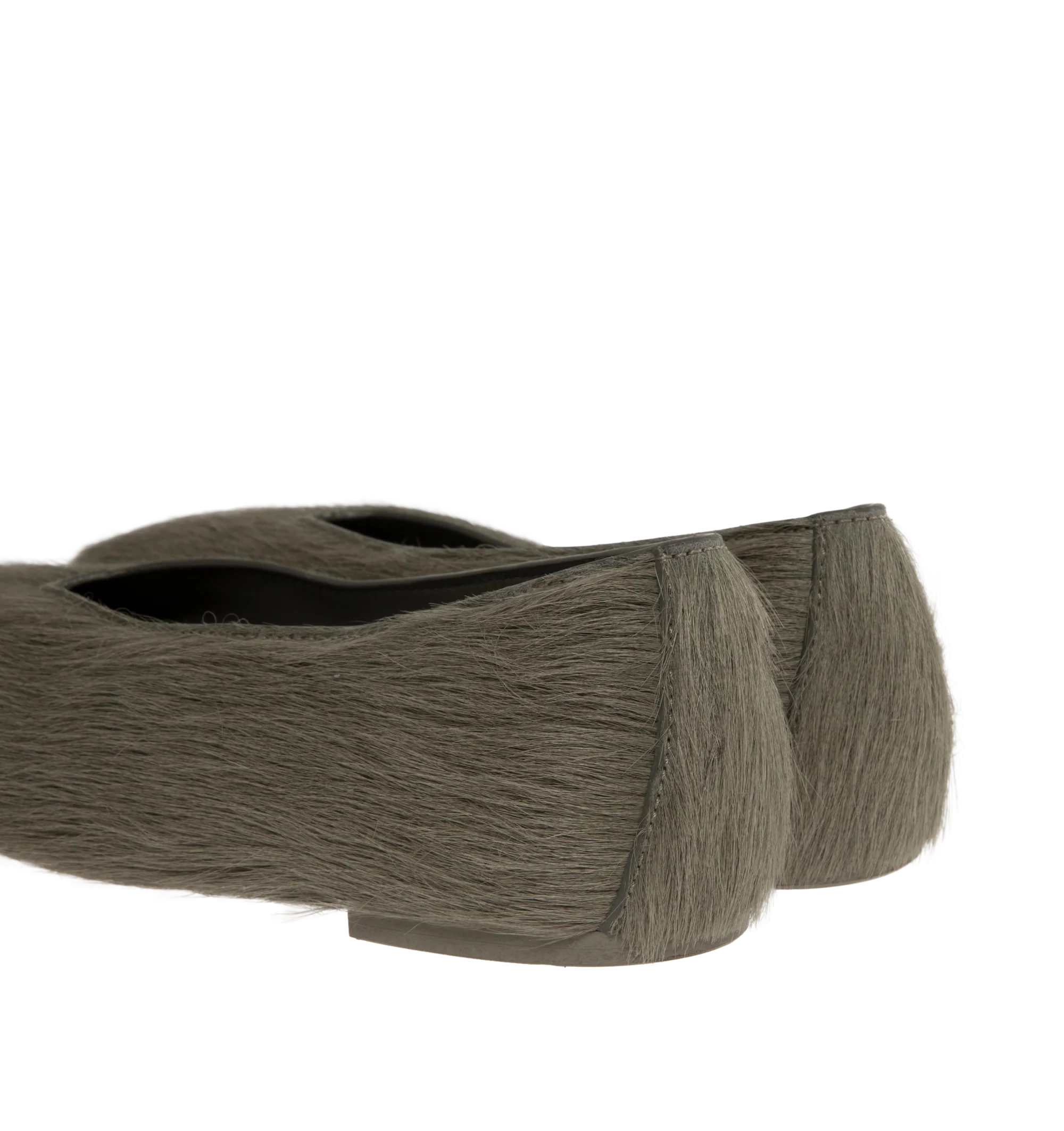 COW HAIR BALLERINA FLATS (WOMENS) - Image 3