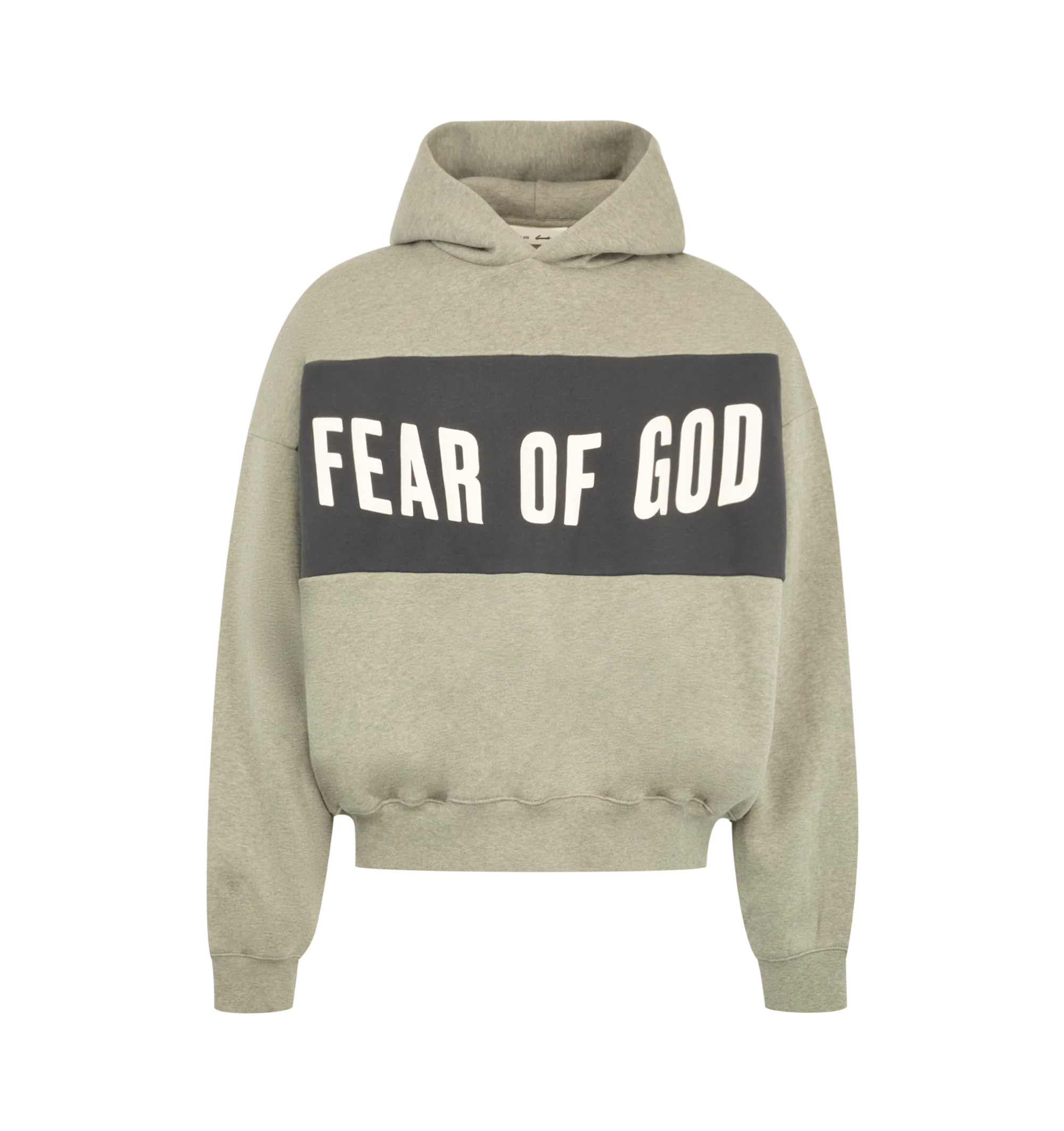 CROPPED RELAXED PANELLED HOODIE (MENS)
