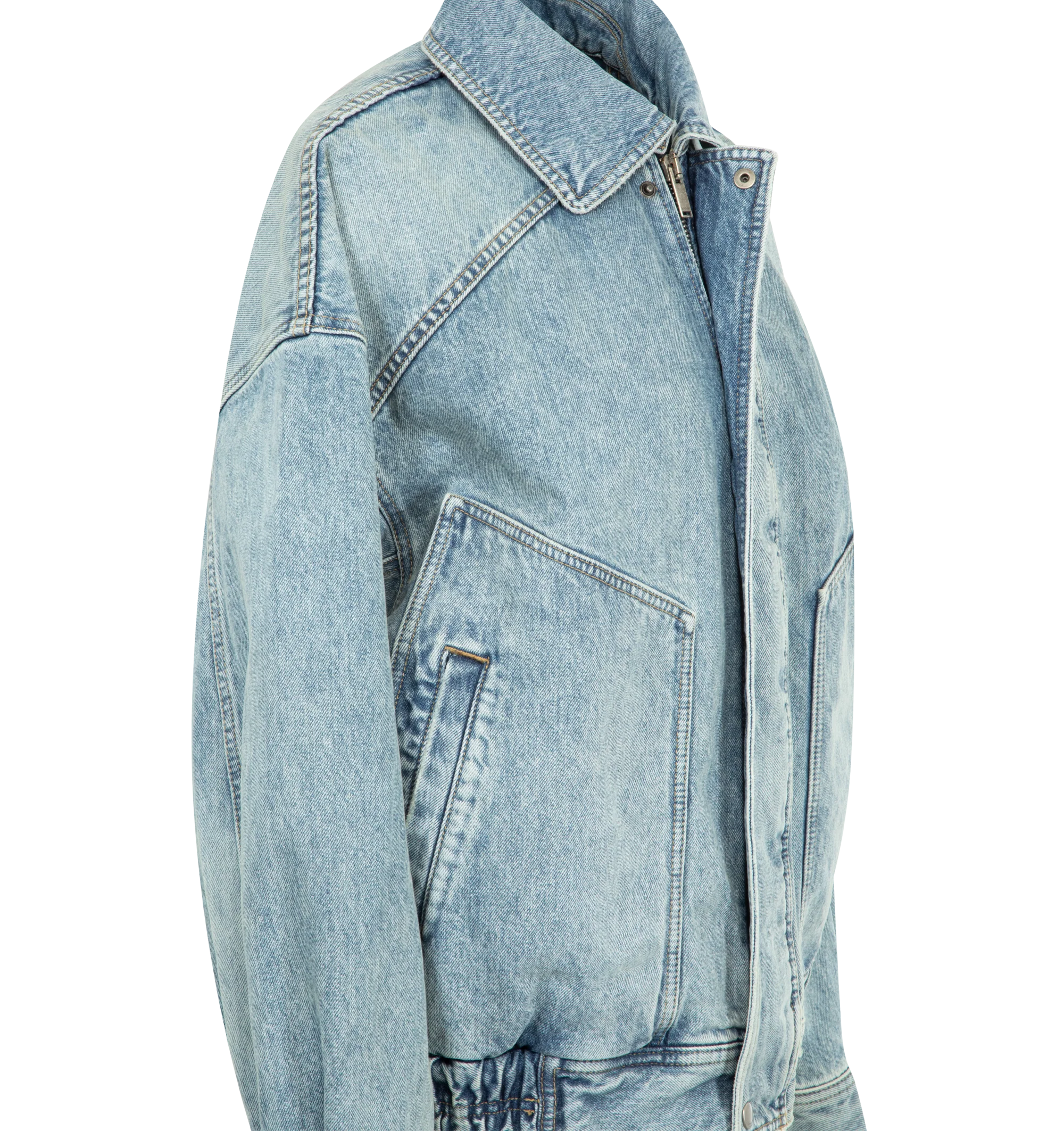 OVERSIZED DENIM JACKET (WOMENS) - Image 3