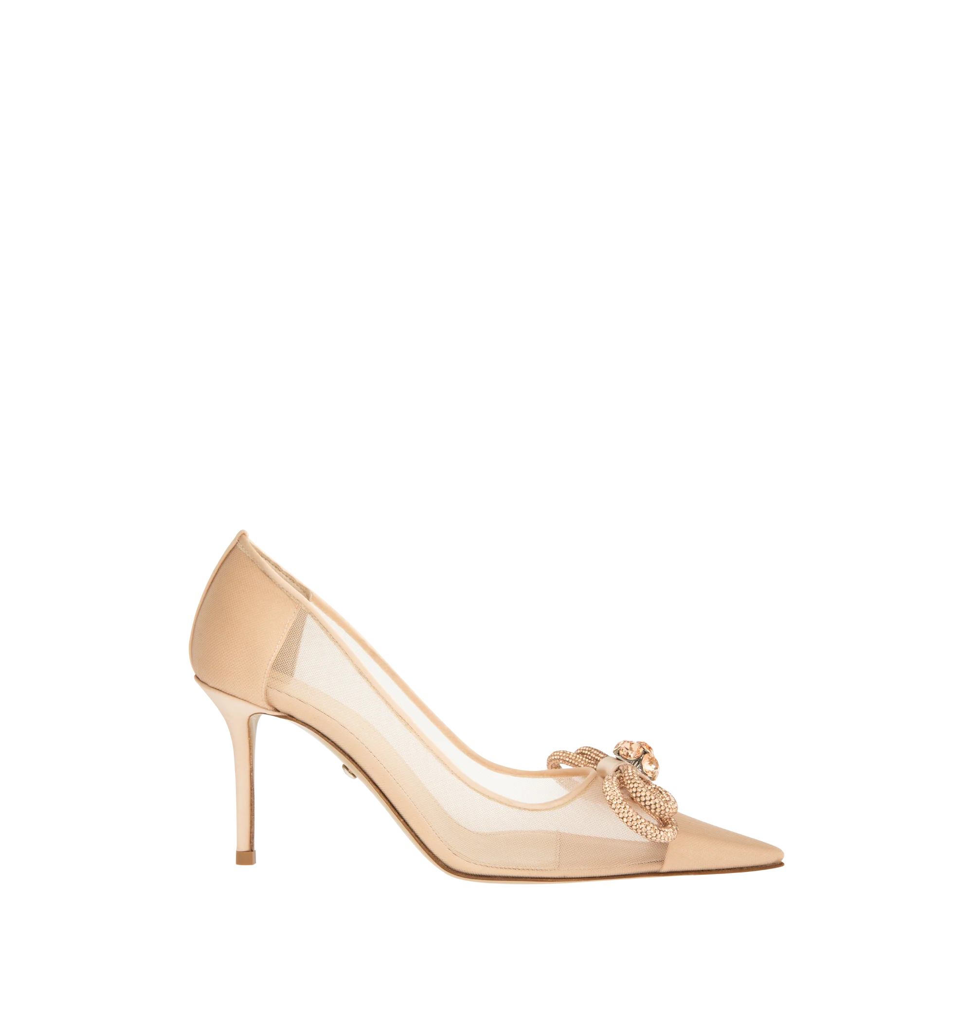 DOUBLE BOW MESH PUMPS 85 (WOMENS)