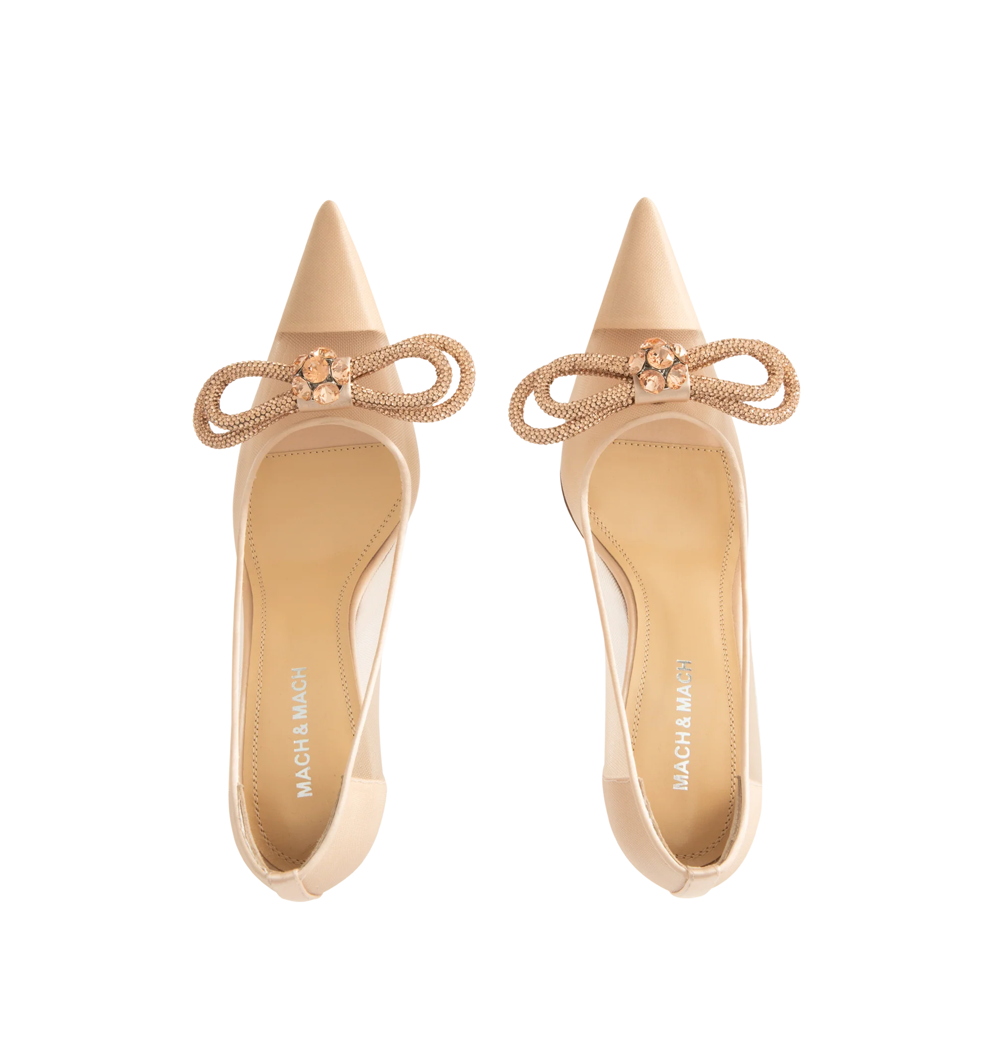DOUBLE BOW MESH PUMPS 85 (WOMENS) - Image 4