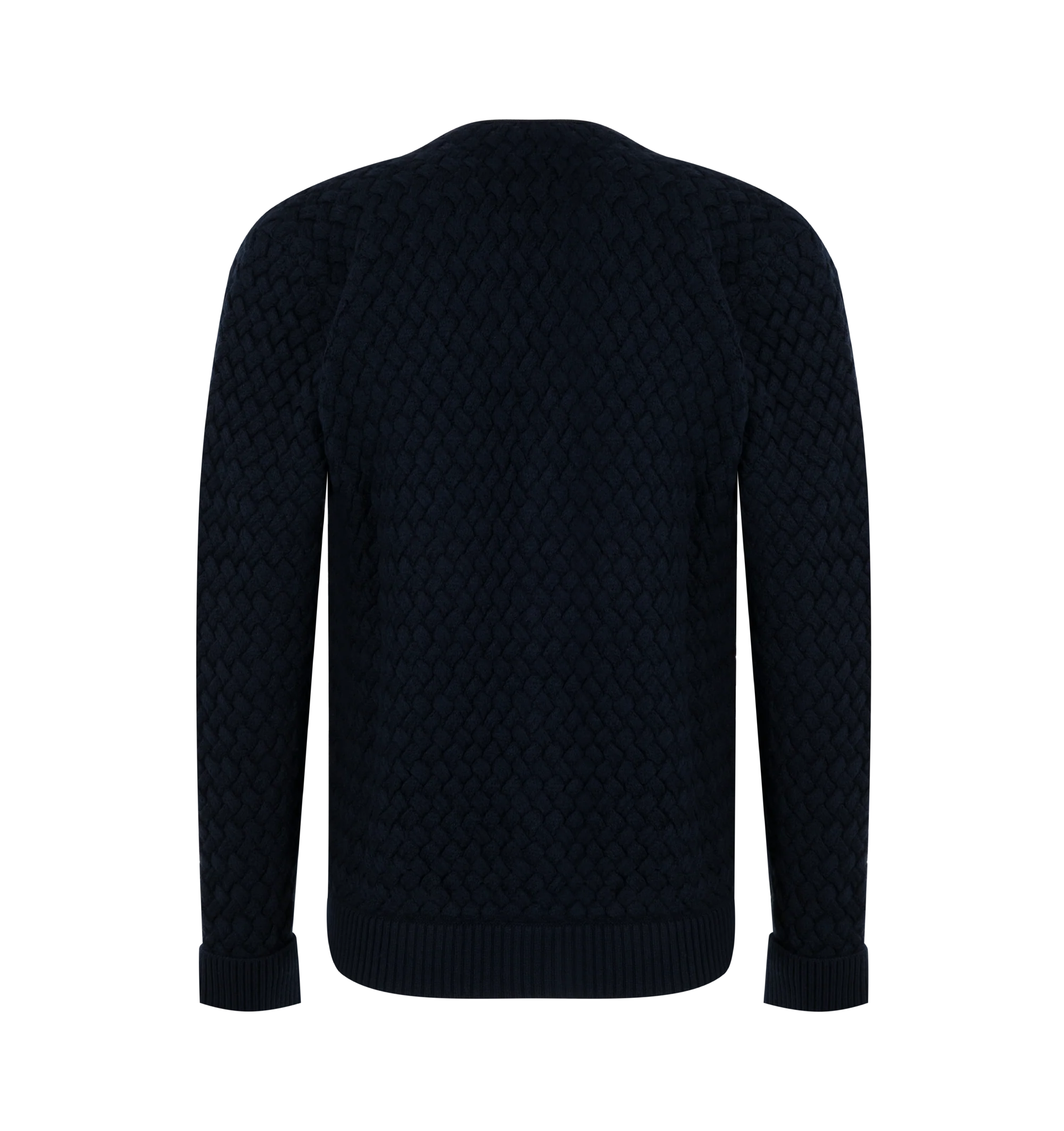 INTRECCIATO WOOL CARDIGAN (MENS) - Image 2