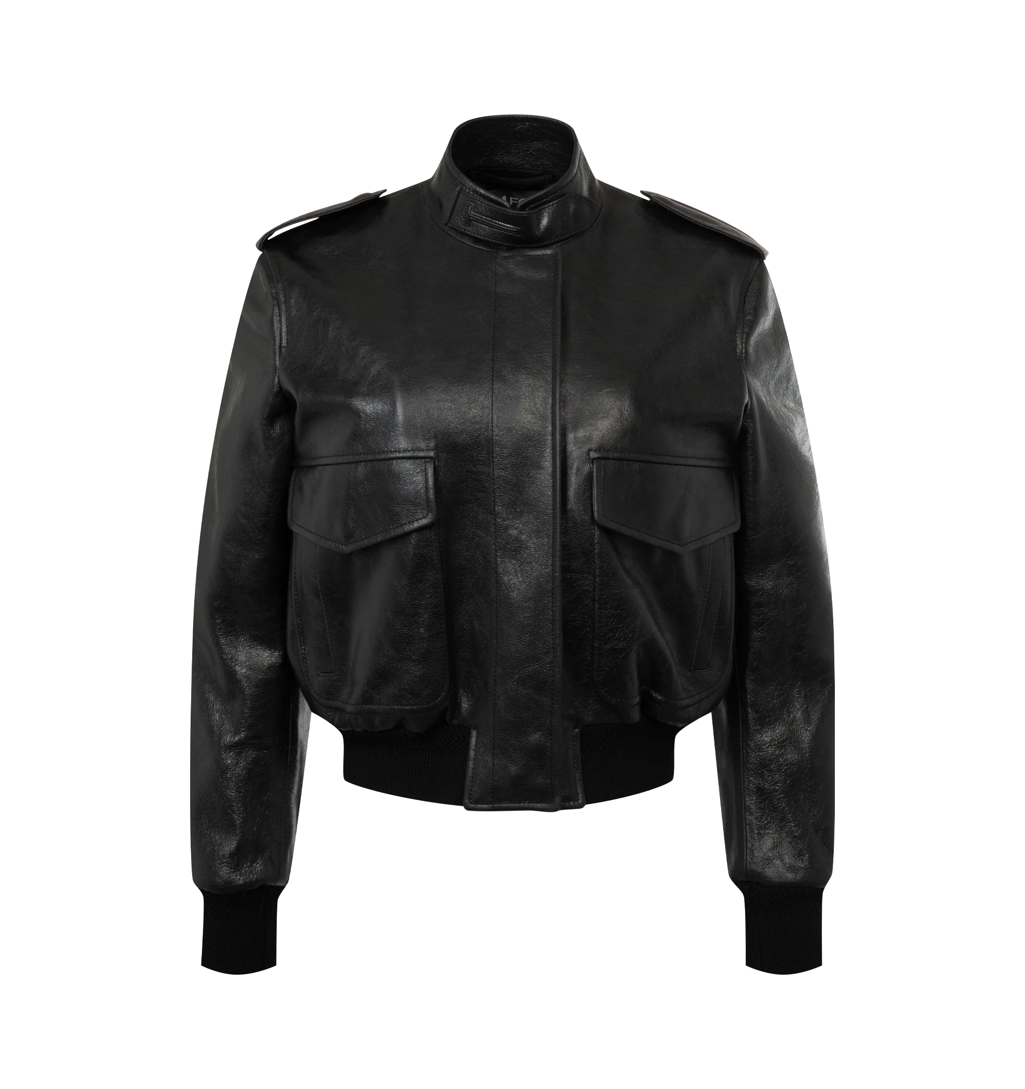 LEATHER AVIATOR JACKET (WOMENS)