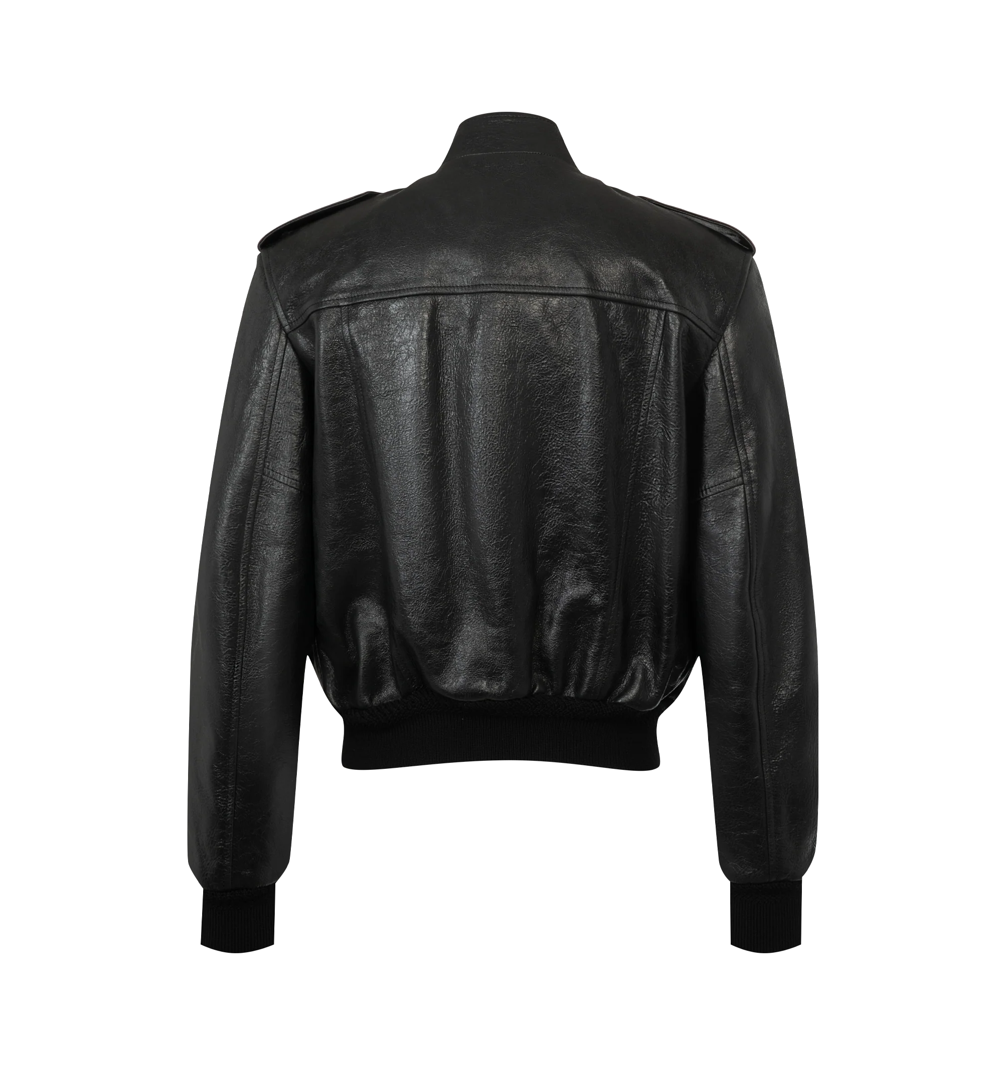 LEATHER AVIATOR JACKET (WOMENS) - Image 2
