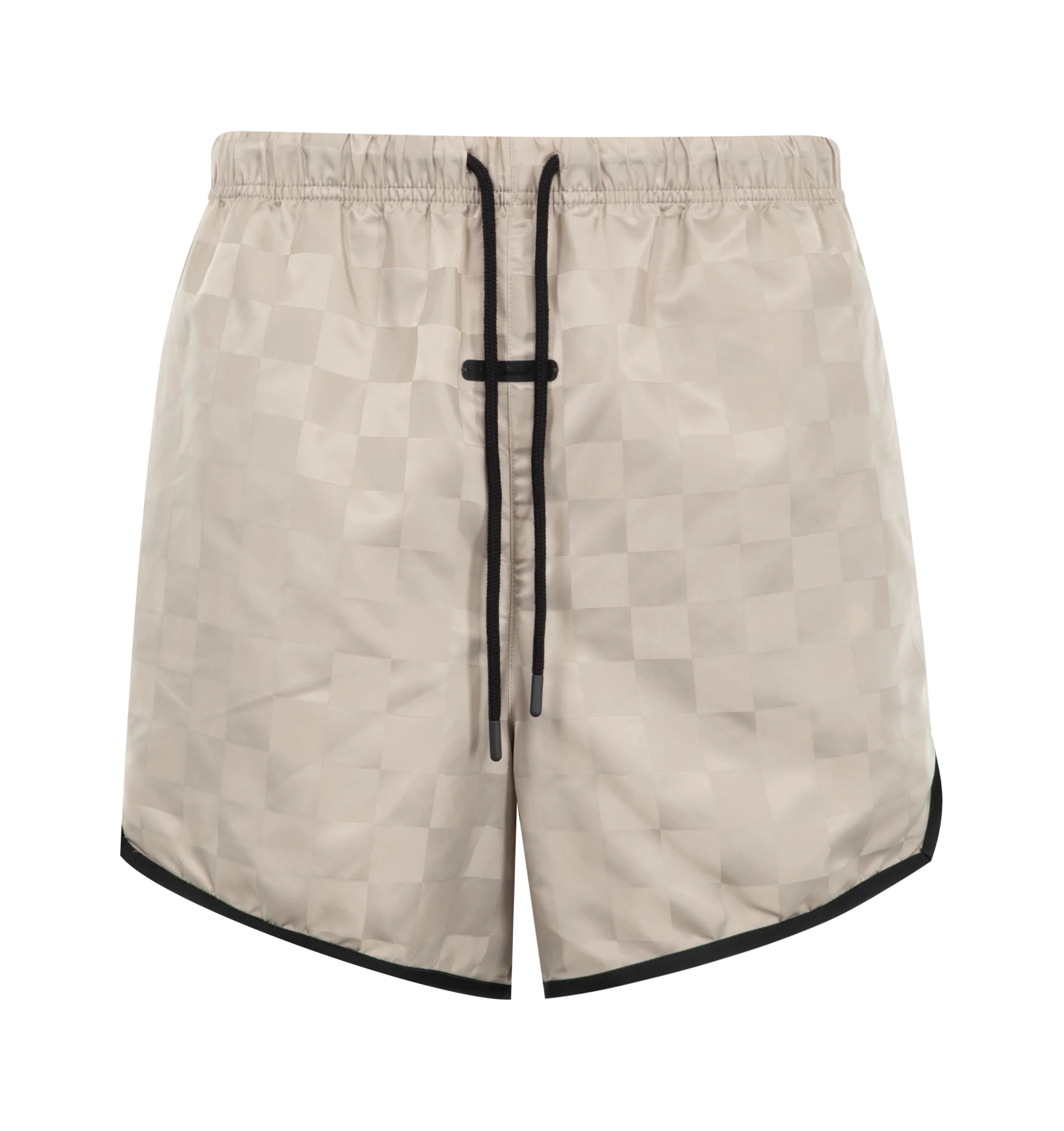 NYLON CHECKERED GYM SHORT (MENS)