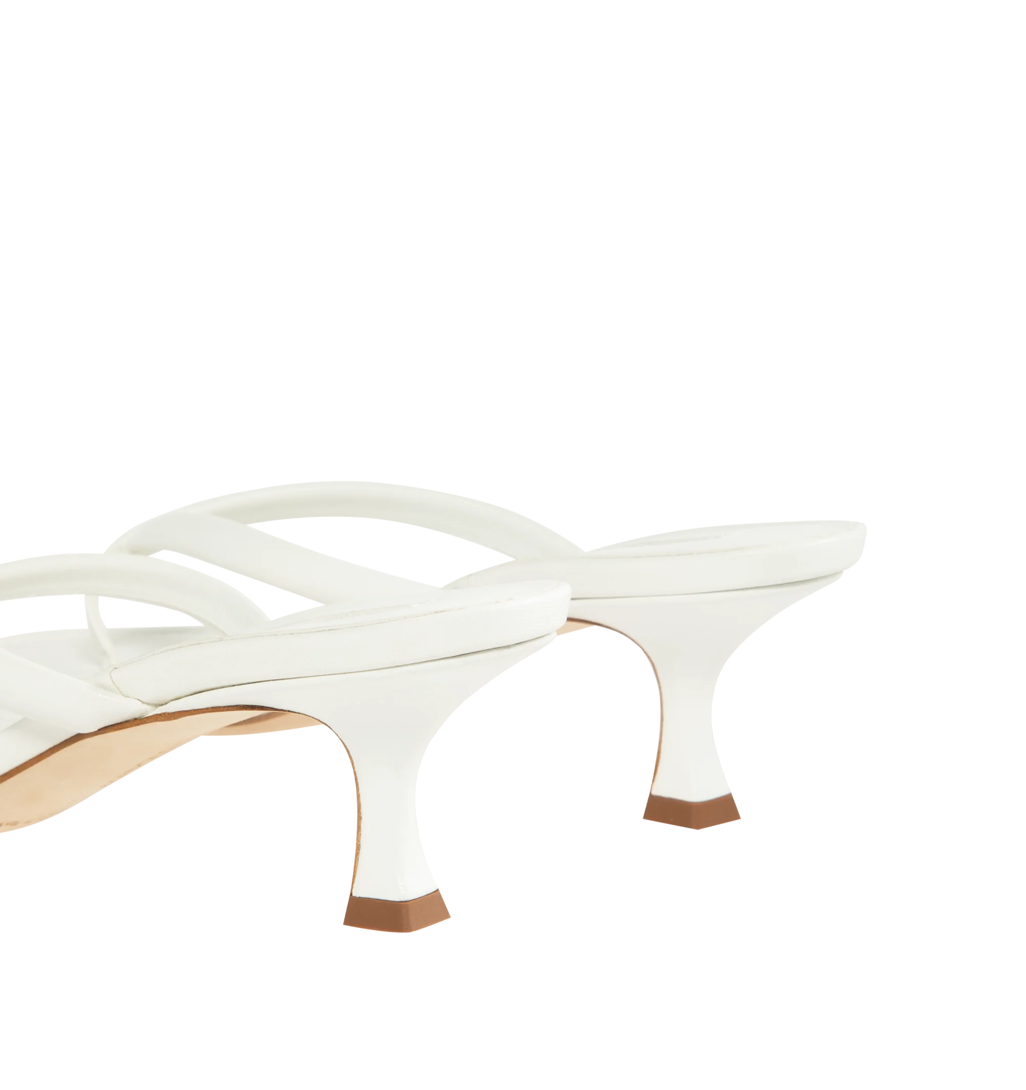 PATERNO LEATHER HEELED SANDAL (WOMENS) - Image 3