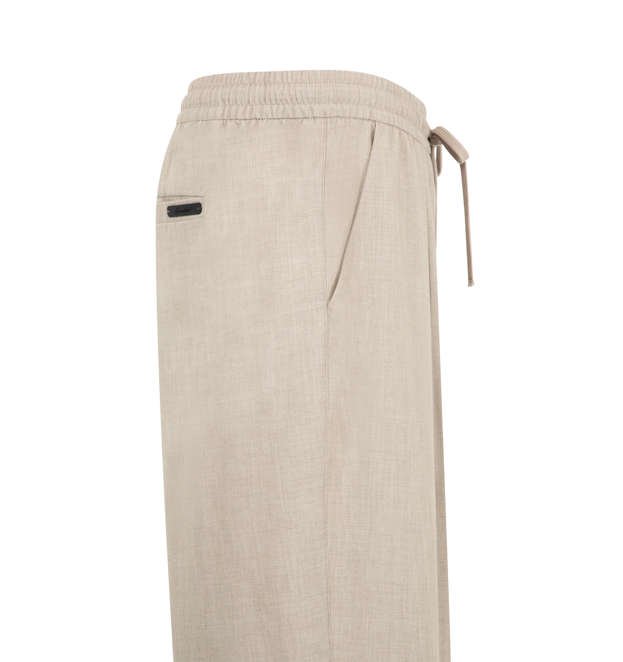 PLEAT FRONT DRAWSTRING PANT (MENS) - Image 3