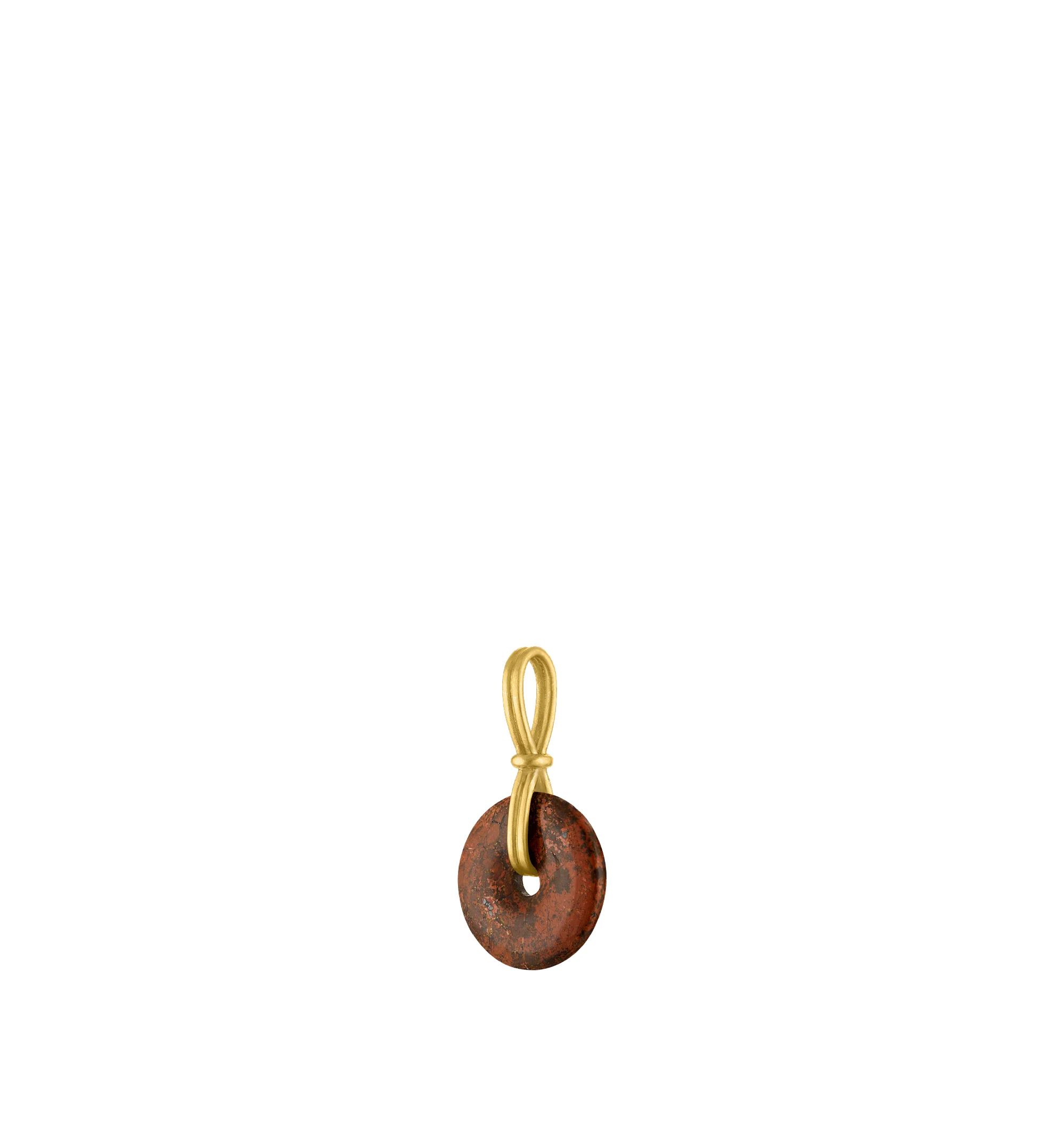 RED JASPER DISCUS PENDANT - Image 2