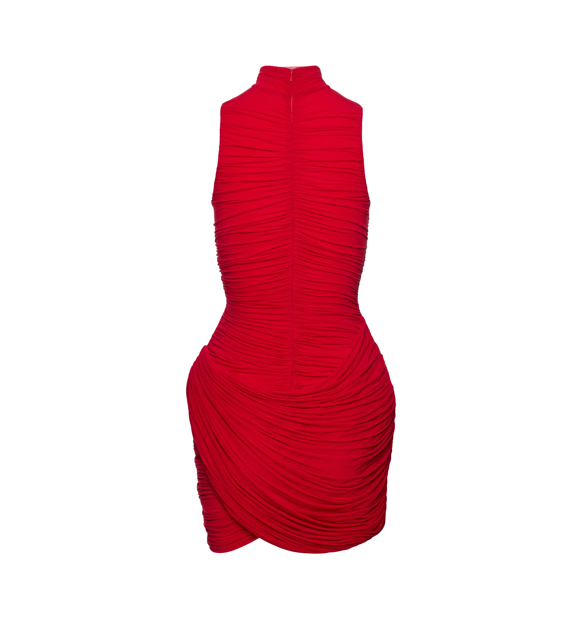 RUCHED JERSEY MINI DRESS (WOMENS) - Image 3