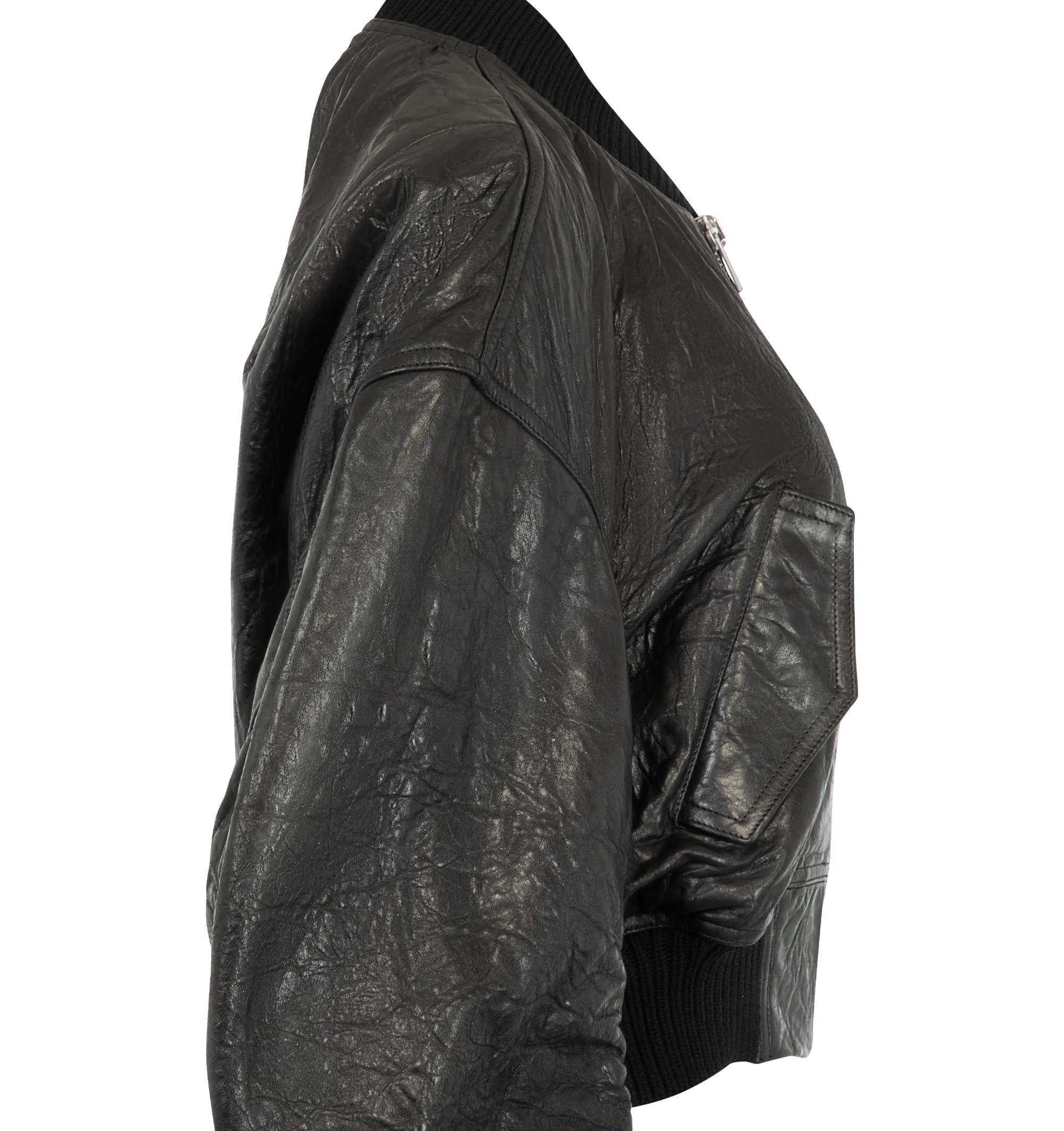 SECCHIA CROPPED FLIGHT JACKET (WOMENS) - Image 3