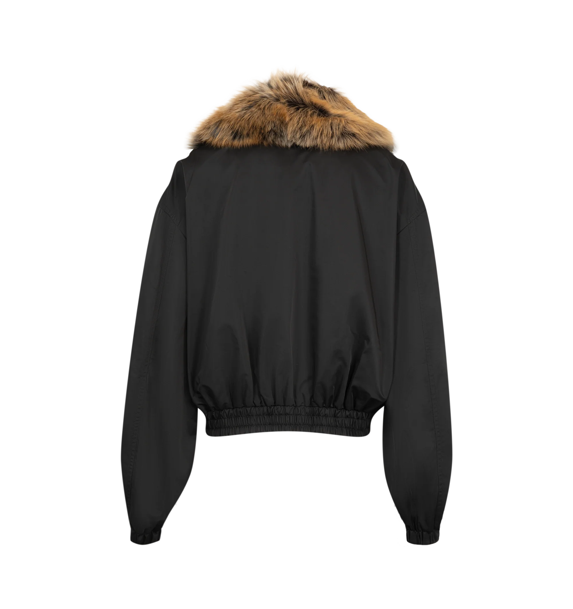 SHEARLING TRIMMED BLOUSON JACKET (WOMENS) - Image 2