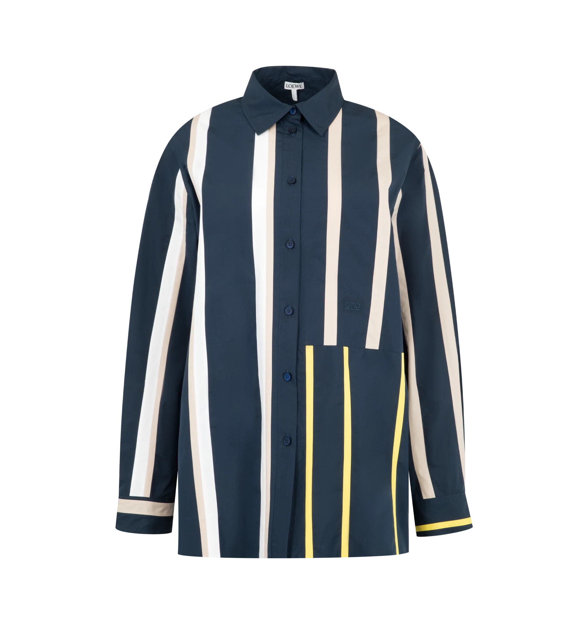 STRIPED COTTON SHIRT (WOMENS)