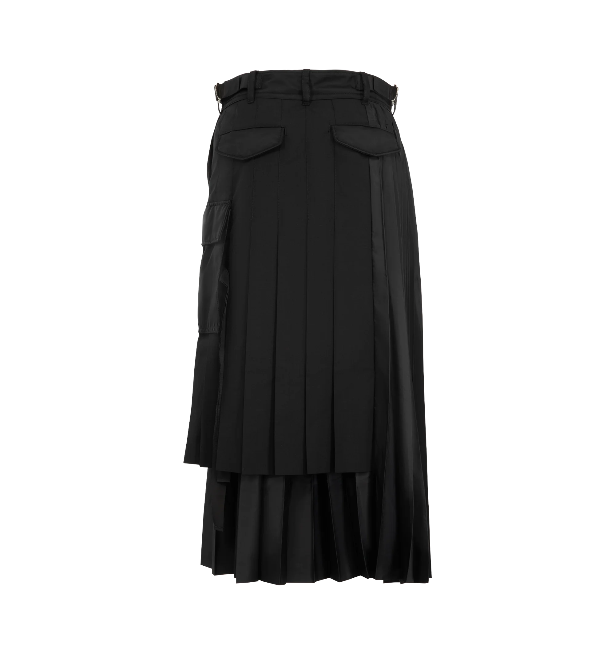 SUITING X NYLON TWILL SKIRT (WOMENS) - Image 2