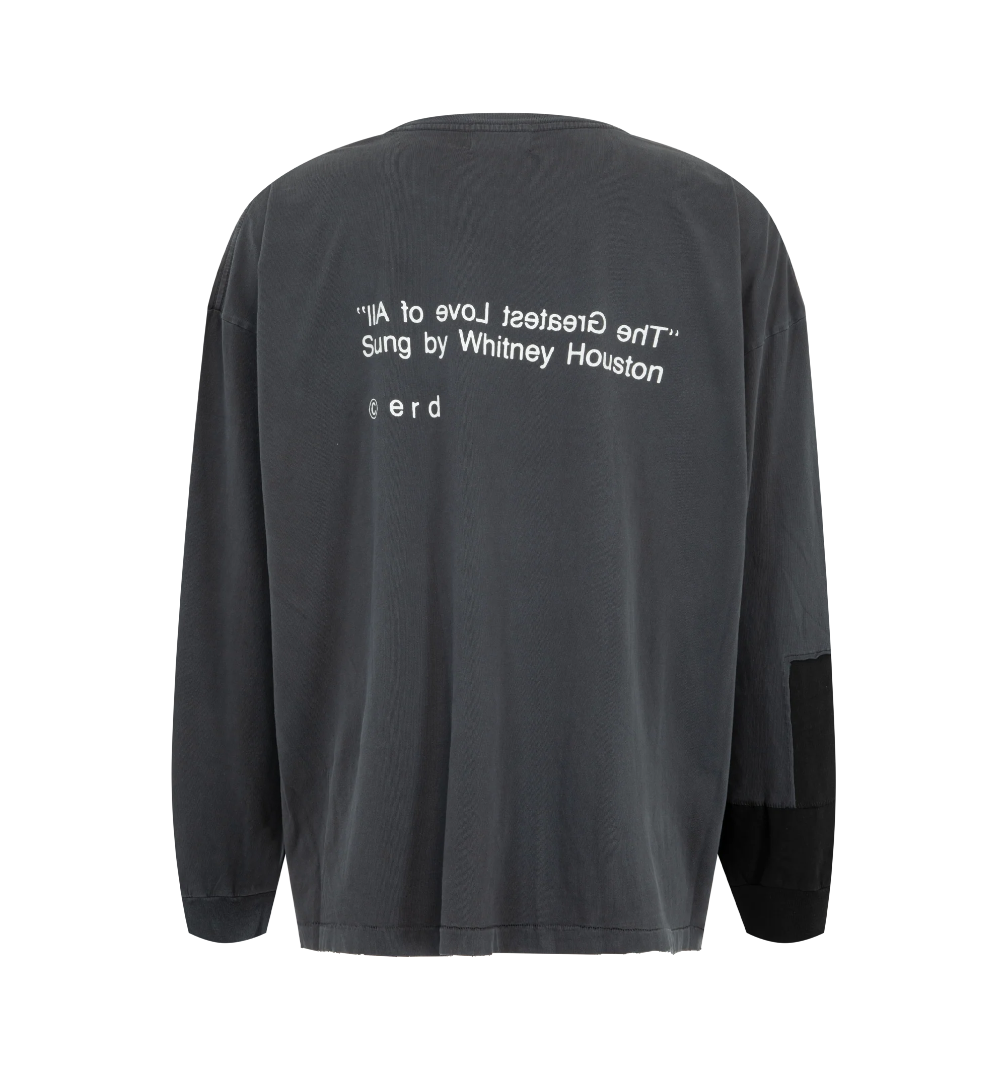 THE GREATEST LOVE OF ALL LS T-SHIRT (MENS) - Image 2