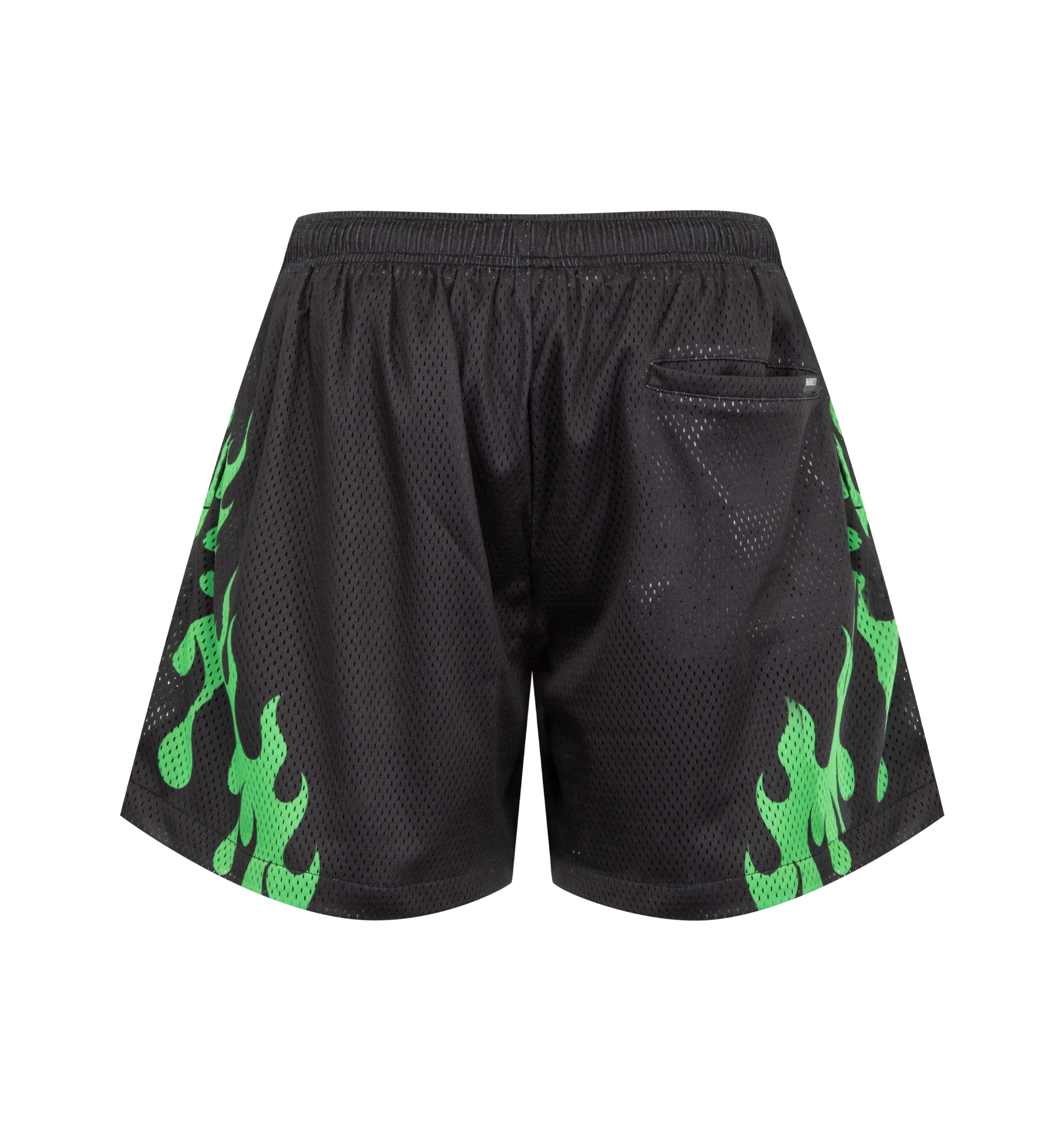 TOXIC FLAMES MESH SHORTS (MENS) - Image 2